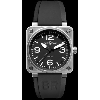 Bell & Ross BR 01-92 cadran blanc en acier