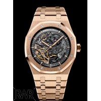 Réplique Audemars Piguet Royal Oak ROUE À DOUBLE ÉQUILIBRE OUVERTE 15407OR.OO.1220OR.01