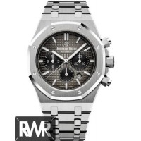 Réplique Audemars Piguet Royal Oak automatique 41 mm Bracelet ardoise fumé platine 26332PT.OO.1220FR.01