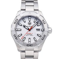 Réplique Tag Heuer Aquaracer en acier inoxydable automatique cadran blanc WAY2013.BA0927