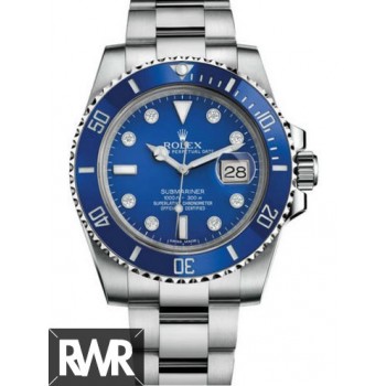 Réplique Rolex Submariner Calendrier Type 40MM 116619LB-97209 8DI