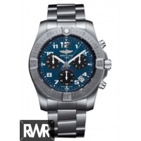 Copie montre Breitling Professional Chronospace Evo B60 Titane Cadran Bleu Homme EB601010/C945/152E