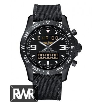 Copie montre Breitling Professional Chronospace Military Blacksteel M78367101B1W1