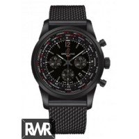 Réplique Breitling Transocean Unitime Pilot Édition Limitée Acier Inoxydable MB0510U6/BC80/159M