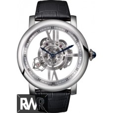 Réplique Cartier Rotonde de Cartier Astrotourbillon squelette W1556250