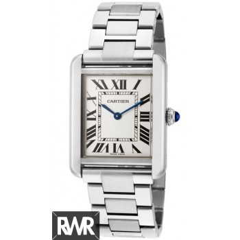 Réplique Cartier Tank Solo Large 35mm Acier W5200014