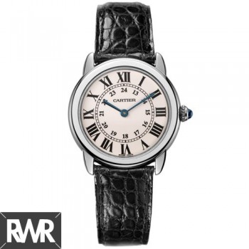 Réplique Cartier Ronde Solo de Cartier Petite Dames Quartz W6700155