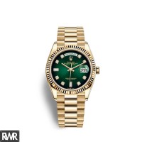 Réplique Rolex Day-Date 36 Or jaune 18 ct M128238-0069