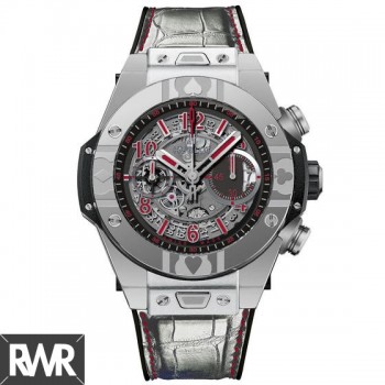 Copie Hublot Big Bang UNICO World Poker Tour Titane 45mm 411.SX.1170.LR.WPT15