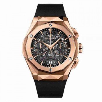 Copie Hublot Classic Fusion Aerofusion Chronographe Orlinski King Gold 45mm