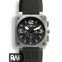 Réplique Bell & Ross BR 01-94 Acier Chronographe Automatique Hommes