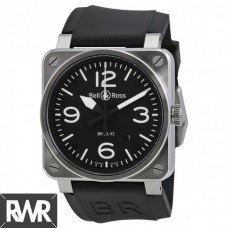 Réplique Bell & Ross Aviation BR 03-92 Acier Homme Automatique