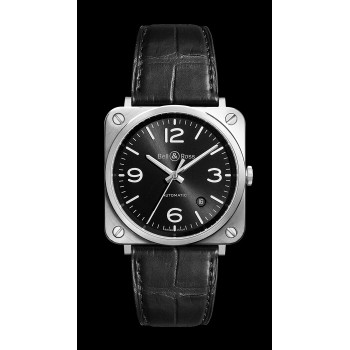 Réplique Bell & Ross BR S OFFICIER NOIR