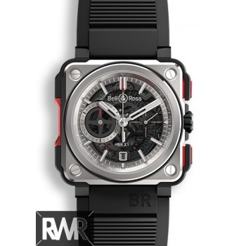 Réplique Bell & Ross BR-X1 Chronographe Squelette BR-X1 Skeleton