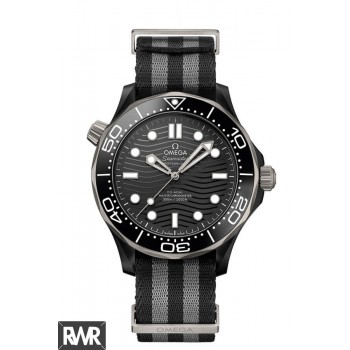 Réplique OMEGA Seamaster Céramique noire Anti-magnétique 210.92.44.20.01.002