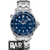 Réplique Omega Seamaster Diver 300M Co-Axial 41mm Chronomètre bleu 212.30.41.20.03.001