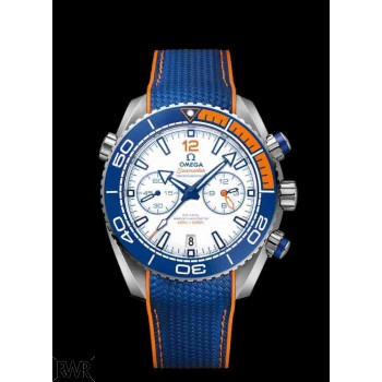 Réplique OMEGA Seamaster Planet Ocean 600M Co-Axial Master Chronomètre Chronographe 45.5mm 215.32.46.51.04.001