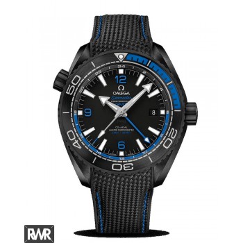 Réplique OMEGA Seamaster Planet Ocean 600 M Co-Axial Master CHRONOMETRE GMT 45.5mm 215.92.46.22.01.002