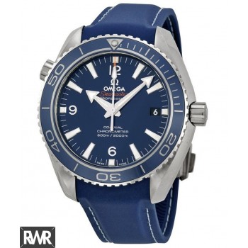 Réplique Omega Seamaster Planet Ocean Titane Co-Axial Bleu Cadran 232.92.42.21.03.001