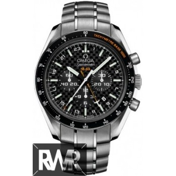 Réplique Omega Speedmaster Specialties HB-SIA Co-Axial GMT Chronographe 321.90.44.52.01.001