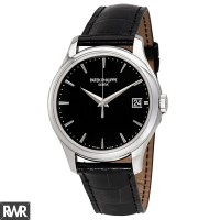 Réplique Patek Philippe Calatrava Cadran Noir Automatique 5227G-010