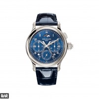 Réplique Patek Philippe Quantième Perpétuel Chronographe Rattrapante 5372P-001