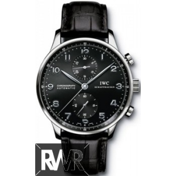 Réplique IWC Portugaise Chrono Automatique Acier Homme IW371438