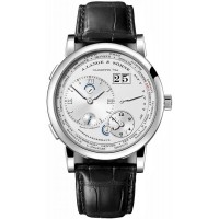 Réplique A. Lange & Sohne Lange 1 fuseau horaire or blanc 116.039