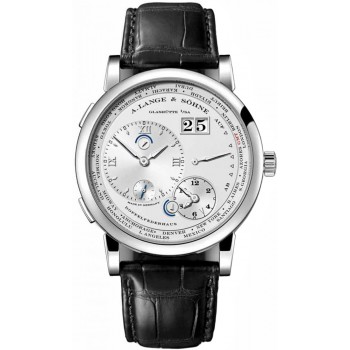 Réplique A. Lange & Sohne Lange 1 fuseau horaire or blanc 116.039