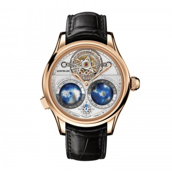 Réplique Montblanc Villeret 1858 Tourbillon Cylindrique Géosphères Vasco da Gama 111675