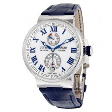 Réplique Montre automatique pour homme Ulysse Nardin Marine Chronometer avec cadran blanc 1183-126/40