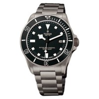 Réplique Tudor Pelagos Montre pour homme avec cadran noir et bracelet en titane 25500TN-95820T