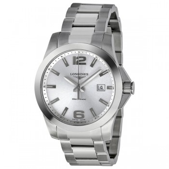 Réplique Montre Longines Conquest Quartz 41 mm pour homme L3.659.4.76.6