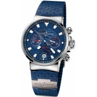 Réplique Montre Ulysse Nardin Marine Blue Seal chronographe pour homme 353-68LE-3