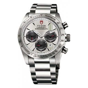 Réplique Tudor Fastrider Chronographe Bracelet Argent Index 42000-95730