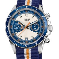 Réplique Tudor Heritage Chronographe Chrono Bleu 70330B