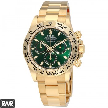 Réplique de Rolex Cosmograph Daytona Cadran en nacre noire Or jaune 18K 116508BKMDO