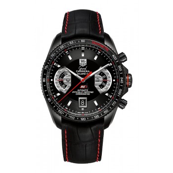 Réplique Tag Heuer Grand Carrera Calibre 17 RS2 Chronographe Automatique 43 mm CAV518B.FC6237