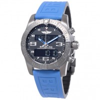 Breitling Navitimer Exospace B55 Connected blue rubber pour homme VB5510H2-BE45BLPD3